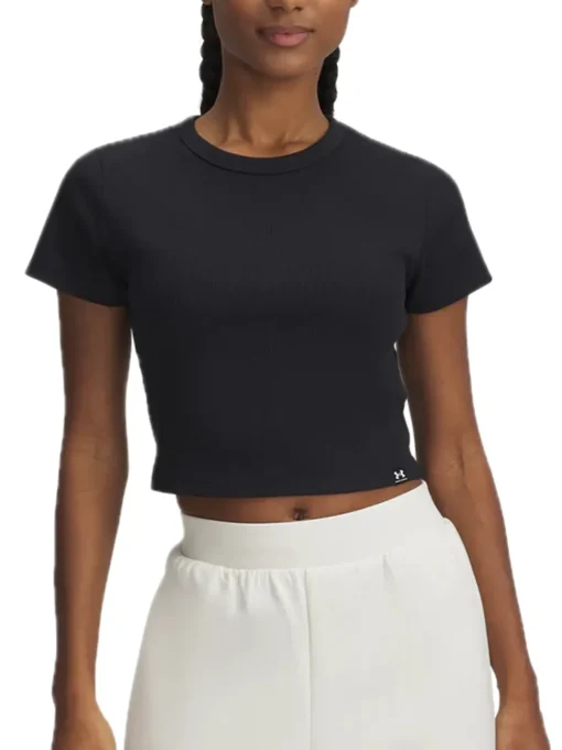 Ua Rival Rib Baby T - Black