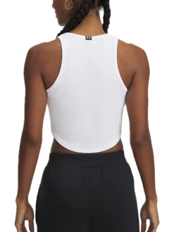 Ua Rival Rib Tank - White
