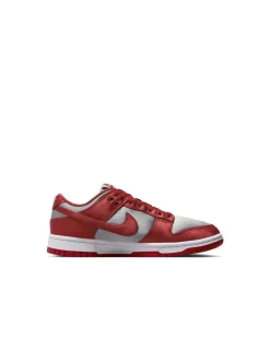 W Dunk Low Ess Snkr - Medium Grey Varsity Red