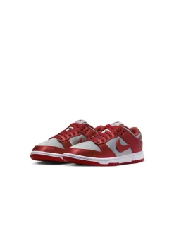 W Dunk Low Ess Snkr - Medium Grey Varsity Red